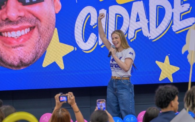 Thaisa Cidade mobiliza centenas de jovens e detalha propostas de Roberto Cidade para o Amazonas