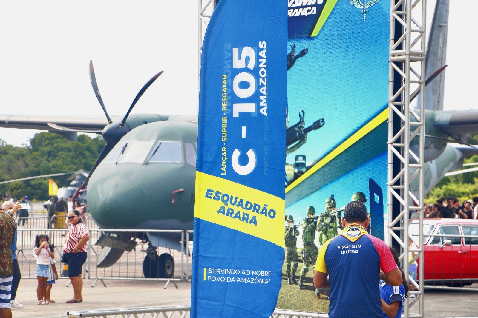 Caças, helicópteros e solidariedade: Base Aérea de Manaus abre os portões neste domingo