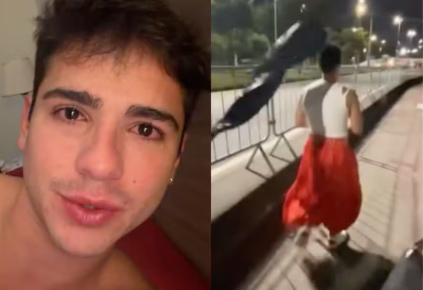 Ator João Victor Gonçalves é hostilizado por streamer ao sair do 'Rock in Rio'