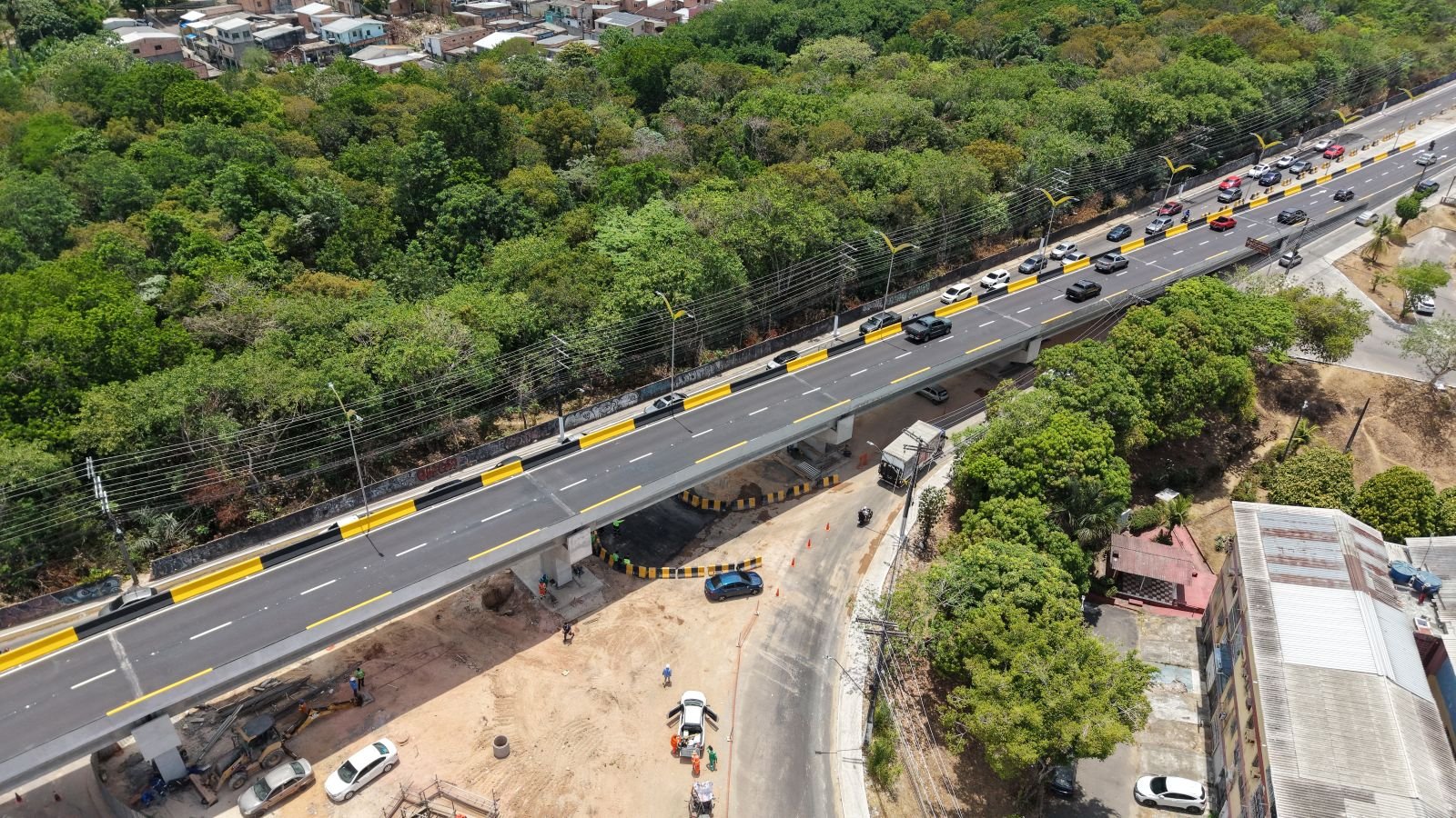 Fim da volta longa: Motoristas já podem usar novo retorno sob o ‘Passarão’