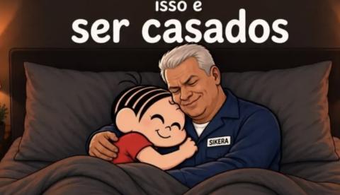 Montagem com Mônica na cama de homem adulto gera críticas nas redes sociais