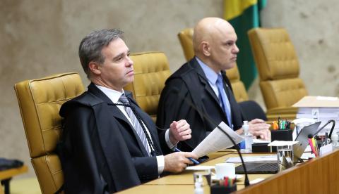 Moraes e Mendonça batem boca no STF após acusação: “Você mente”