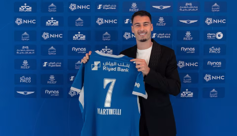 Martinelli deixa o Arsenal após sete anos em transferência milionária para o Al-Hilal