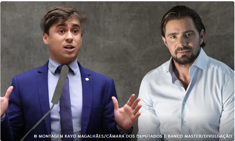 Áudios inéditos expõem pedido de favor de Nikolas Ferreira a Daniel Vorcaro