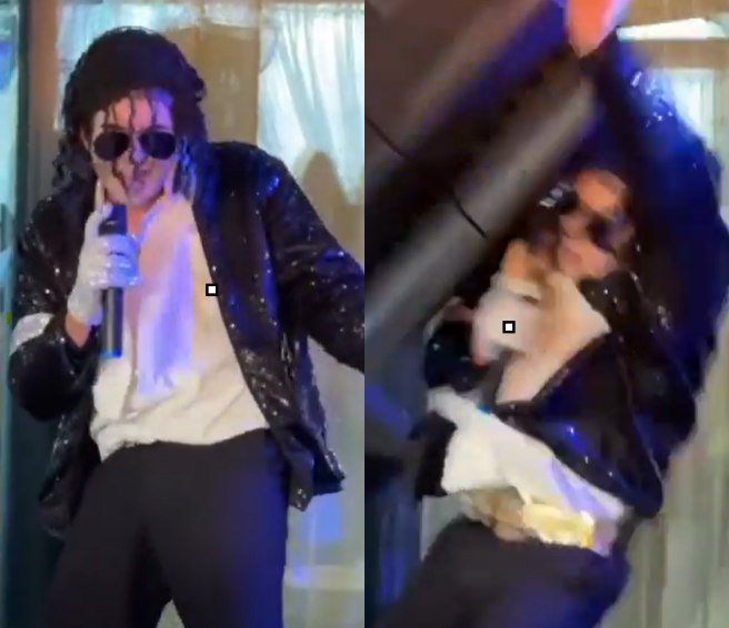 Cover de Michael Jackson sofre acidente durante show; vídeo
