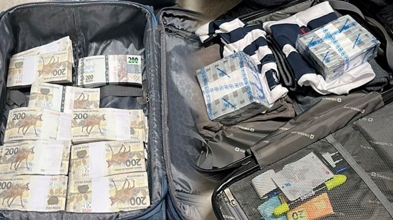 Apreensão de R$ 1,2 milhão com empresários em aeroporto levou PF até prefeito de Coari