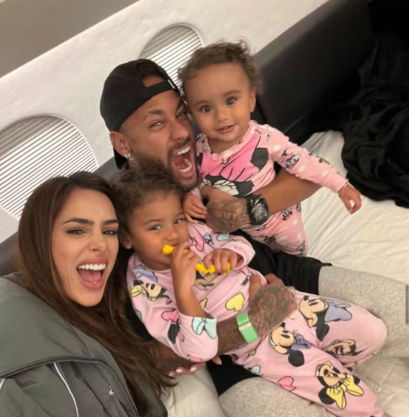 Neymar revela nome da terceira filha com Bruna Biancardi