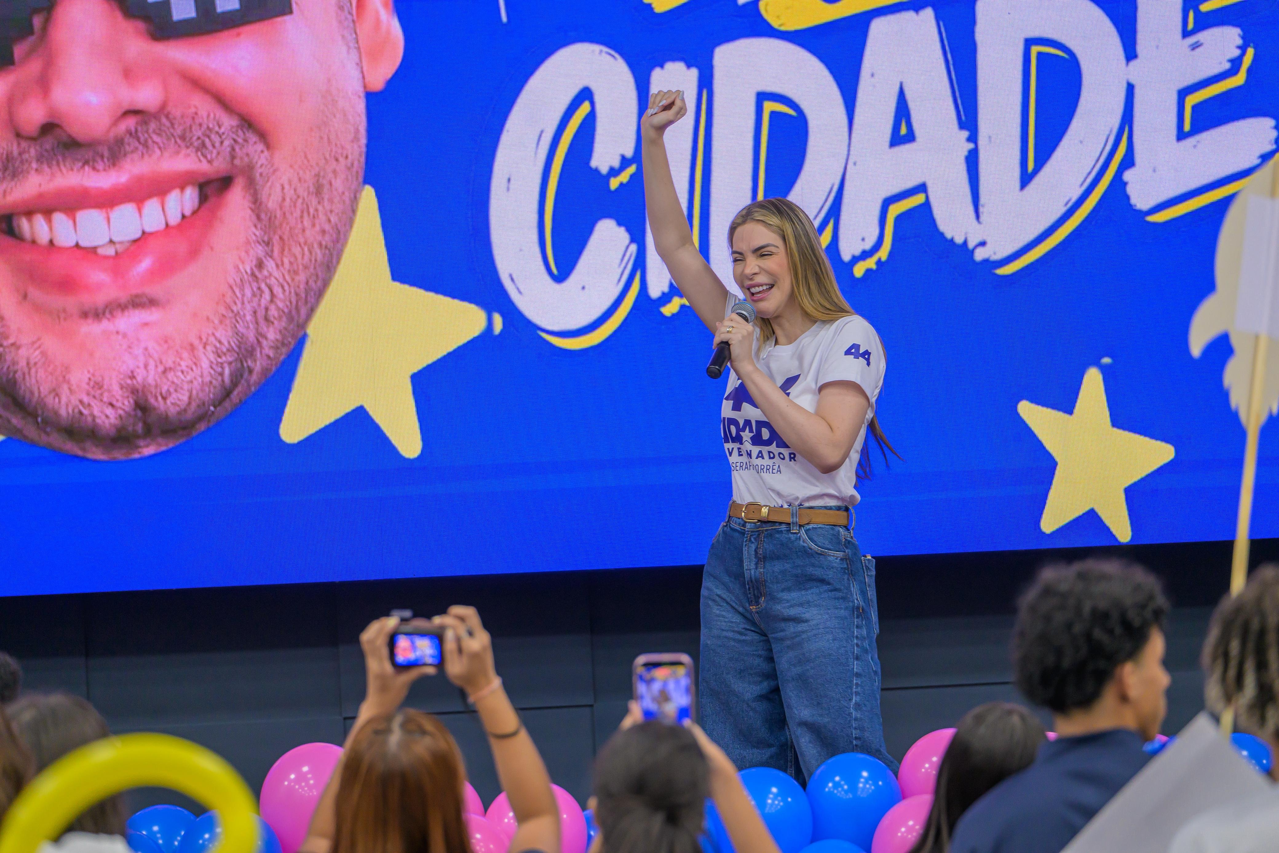 Thaisa Cidade mobiliza mais de 300 jovens em Manaus e detalha propostas de Roberto Cidade para o Amazonas