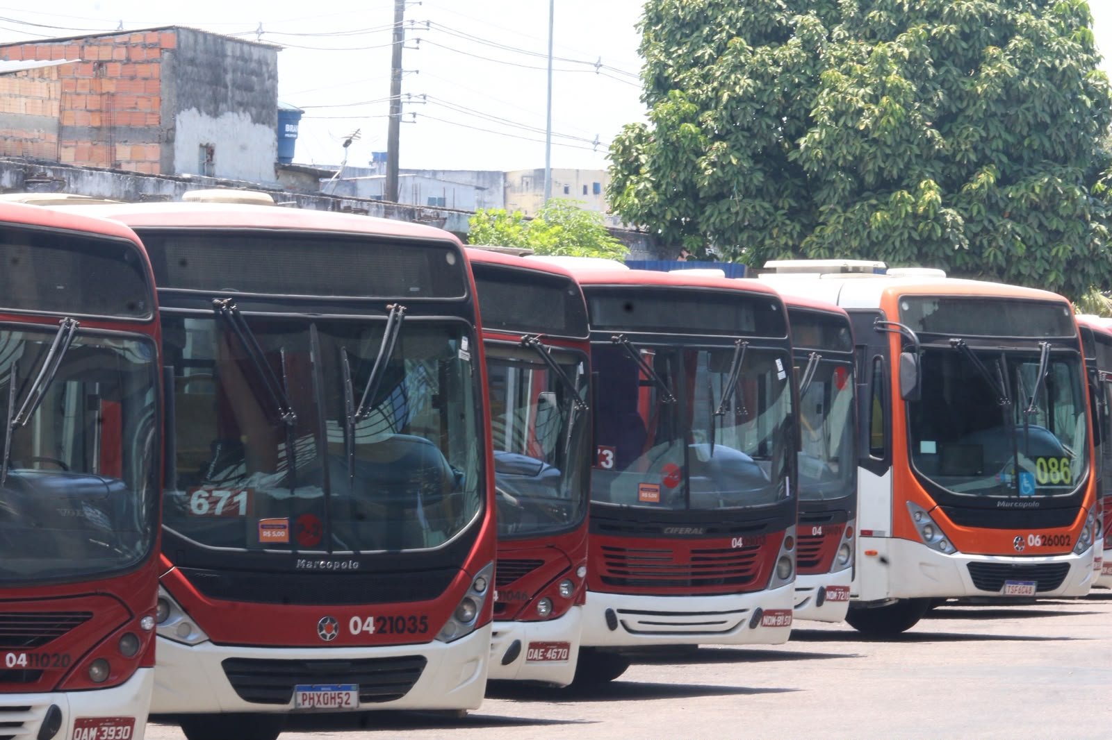 Rodoviários iniciam greve surpresa e cobram pagamentos atrasados em Manaus