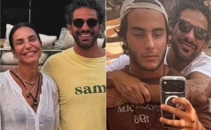 Filho de Ivete Sangalo faz homenagem ao namorado da mãe em aniversário