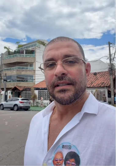 Diogo Nogueira diz ter sido hostilizado por eleitora no Rio