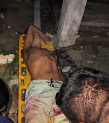 Homem pula muro de cemitério para fugir de atirador, mas é baleado em Manacapuru