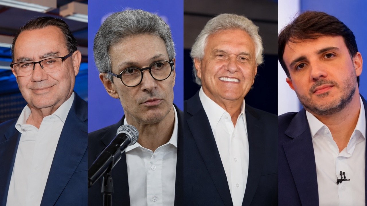 Derrotados no 1º turno, Caiado, Renan, Zema e Cury evitam apoio formal a Flávio ou Lula