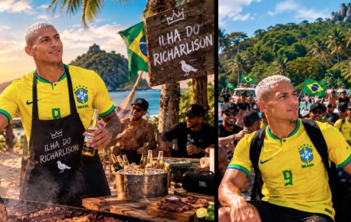 Justiça nega pedido de Willer Tomaz para obrigar Richarlison a apagar posts sobre ilha