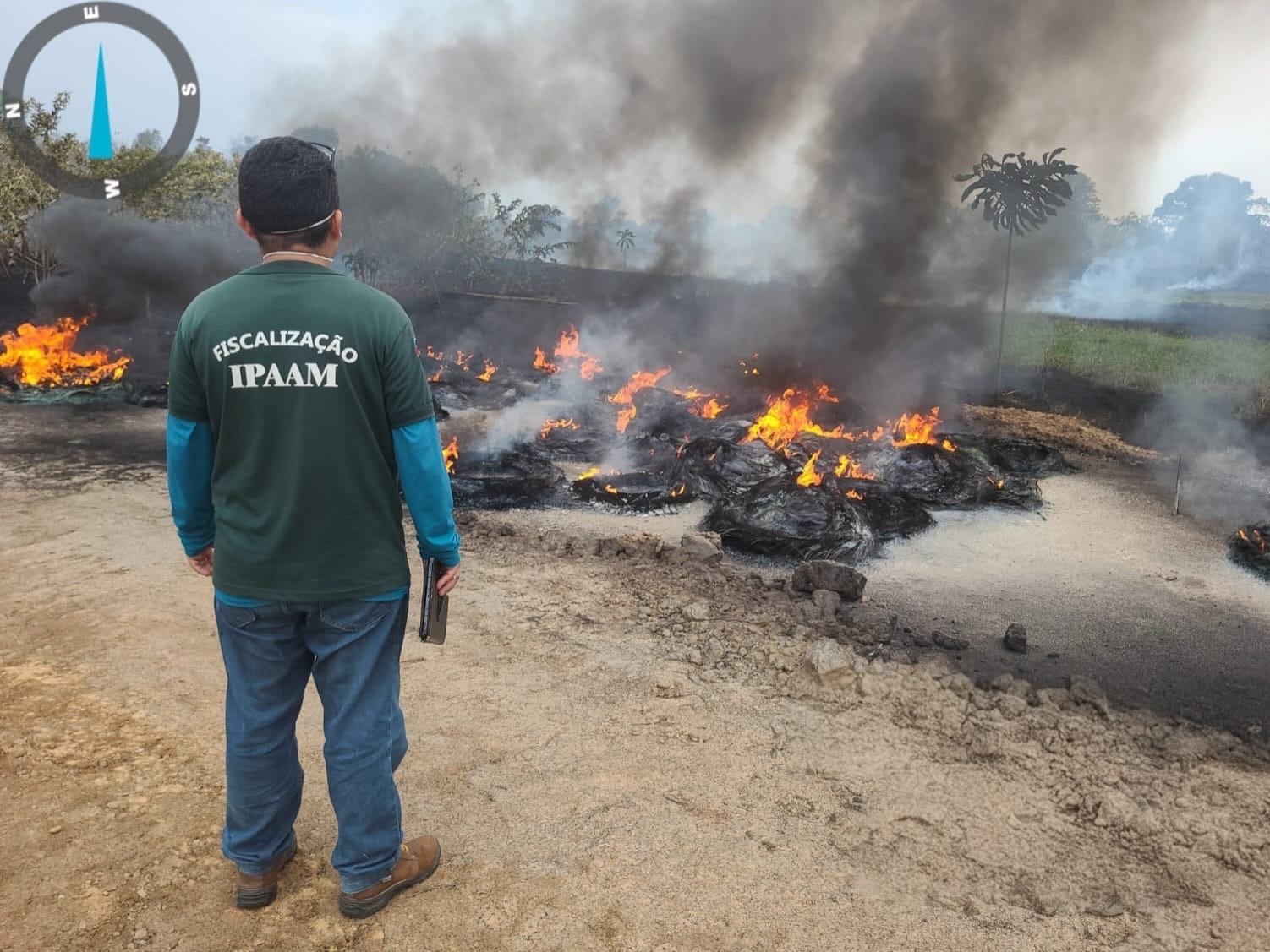 Ipaam aplica R$ 25,6 milhões em multas por queimadas irregulares em sete municípios do AM