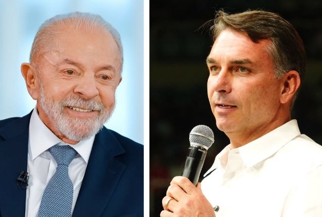 Agenda dos Candidatos: Confira os compromissos de Flávio Bolsonaro e Lula nesta quarta-feira