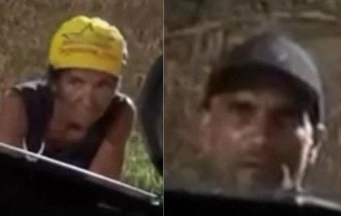 Polícia Civil divulga imagens de dupla suspeita de incendiar área de mata no Novo Aleixo