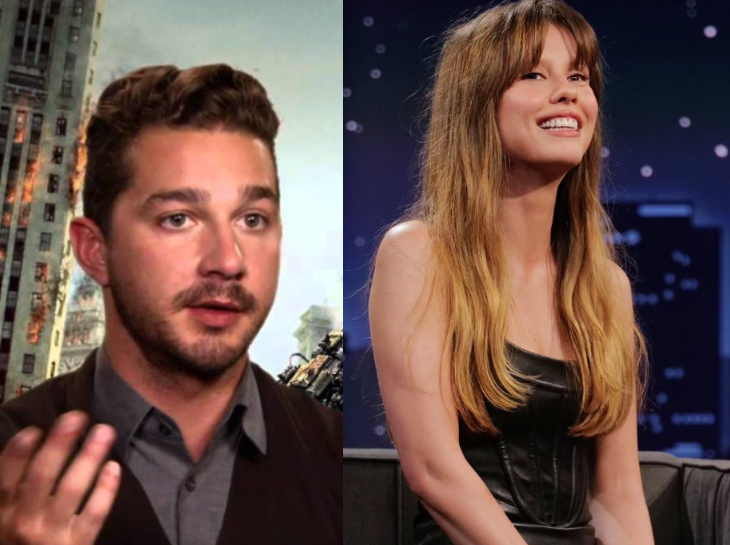 Mia Goth pede divórcio de Shia LaBeouf