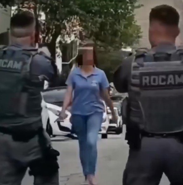 Vídeo: Mulher em possível surto é morta a tiros por PM durante abordagem em SP