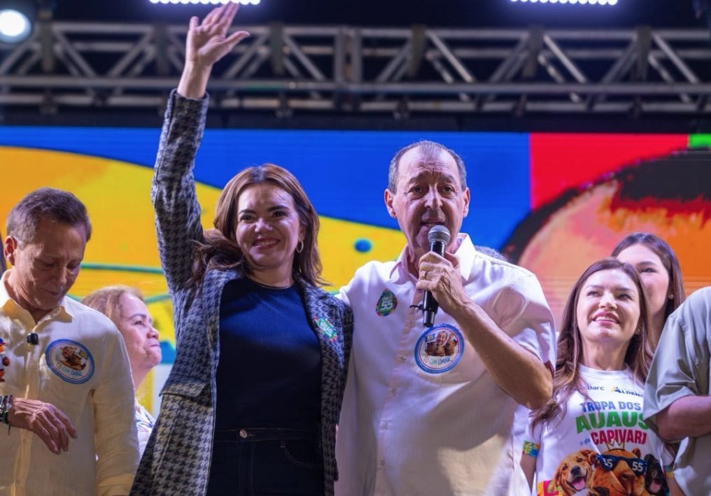 Omar Aziz reúne aliados em Manaus e pede mobilização total na reta final do segundo turno