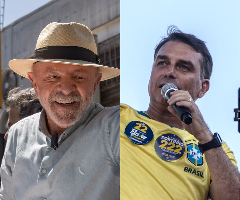 Flávio tem 51% dos votos válidos contra 49% de Lula, aponta pesquisa