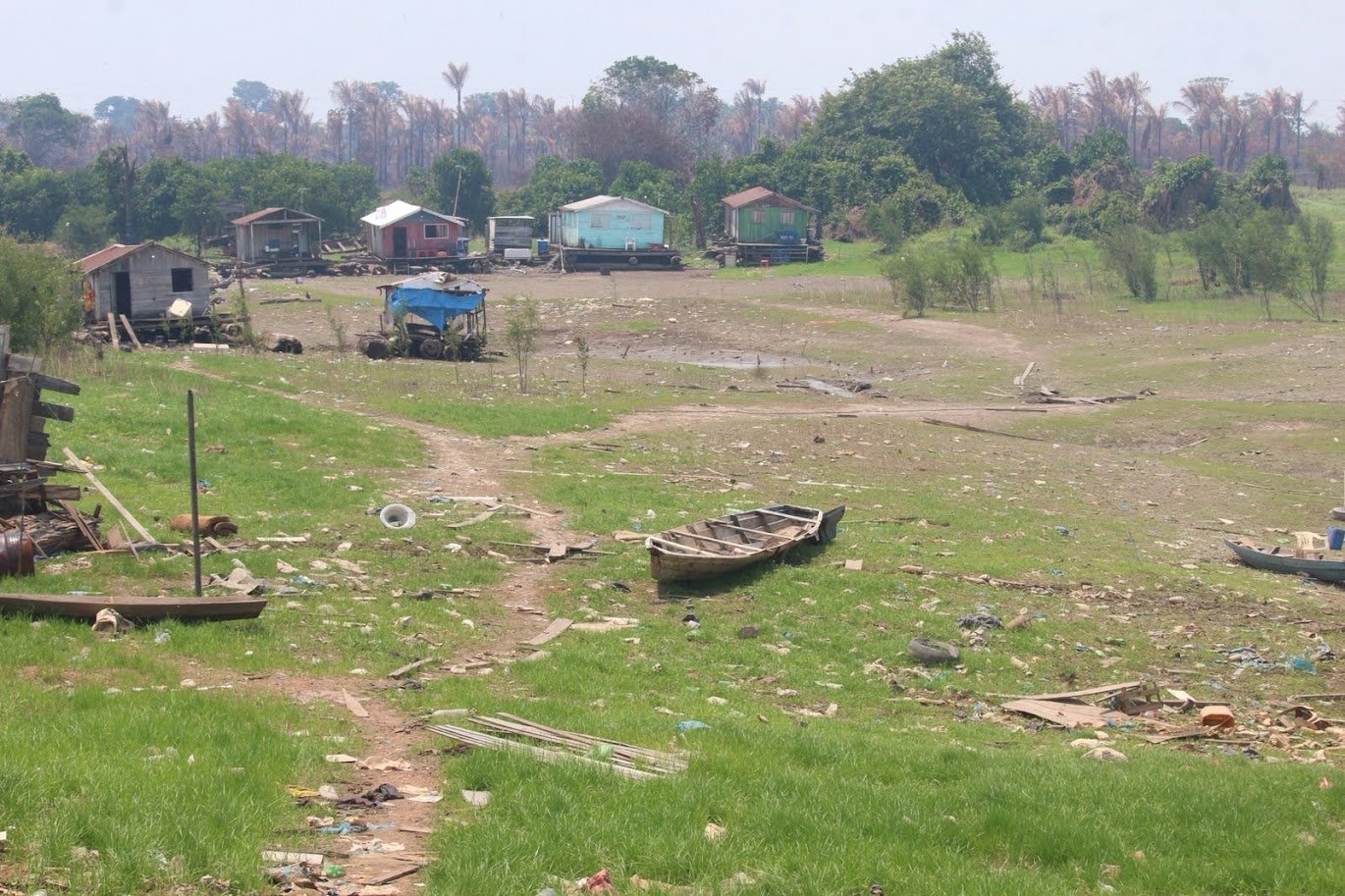 Amazonas entra em emergência de saúde em meio à seca e à dificuldade de acesso a comunidades