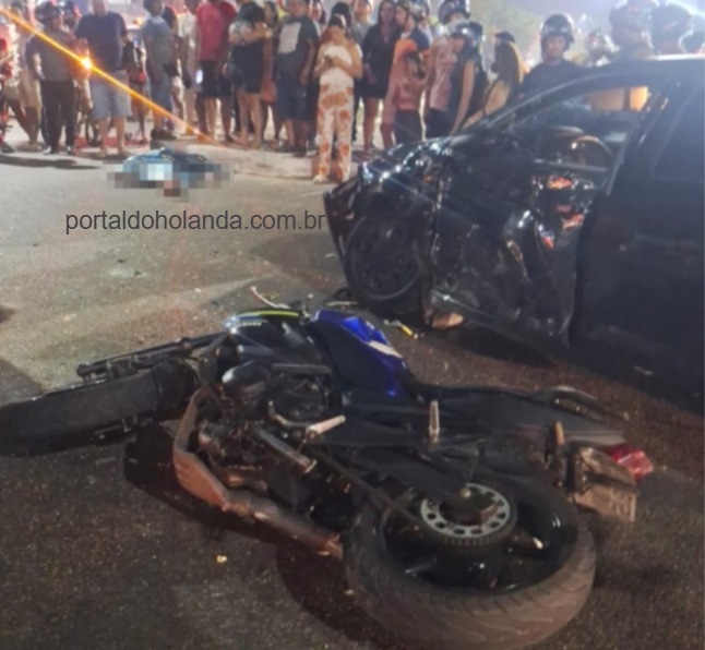 Motociclista morre após colisão violenta contra carro no São José