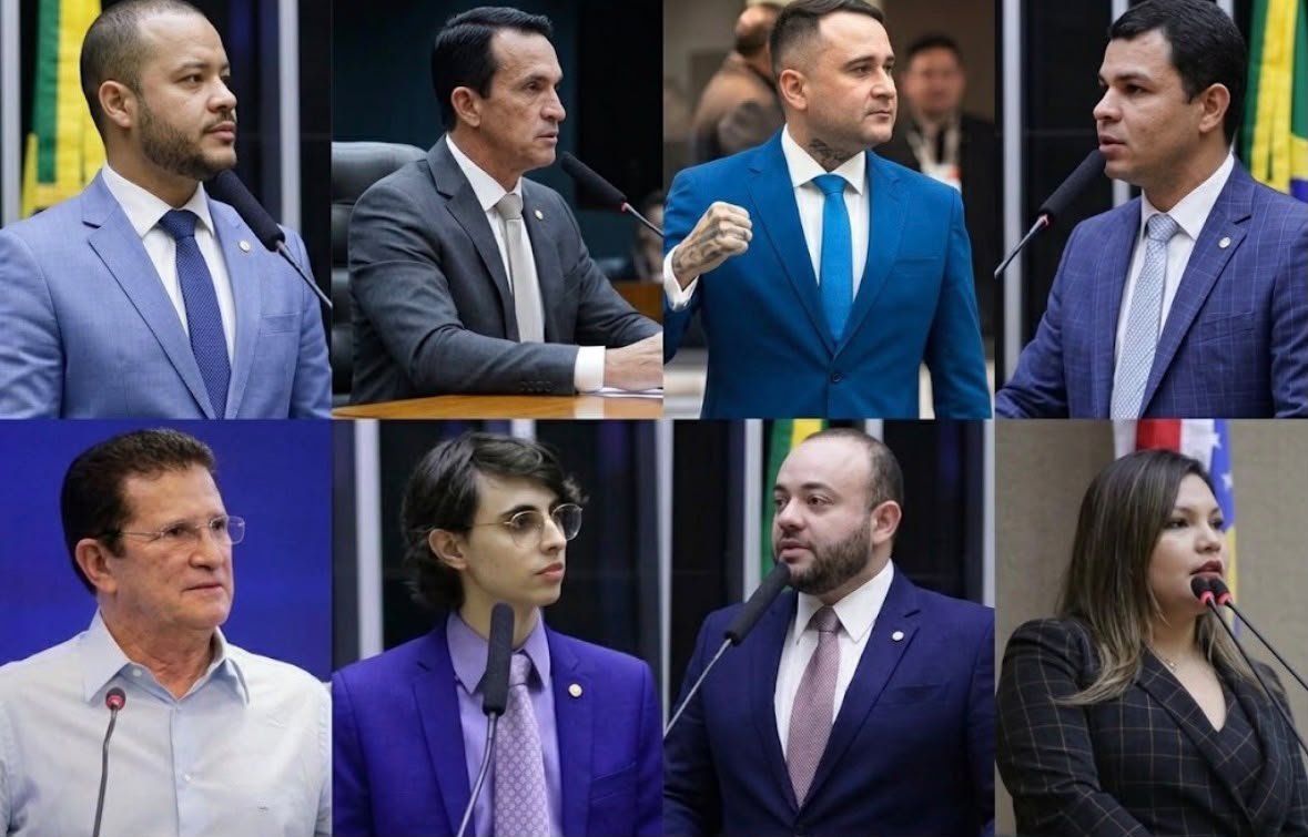 Conheça os oito deputados federais eleitos pelo Amazonas para 2027