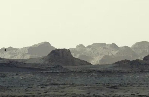 Imagem impressionante divulgada Nasa mostra o amanhecer em Marte