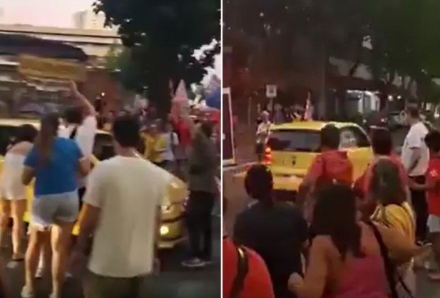 Idoso é atropelado durante ato pró-Lula; motorista foge e acaba preso em MG