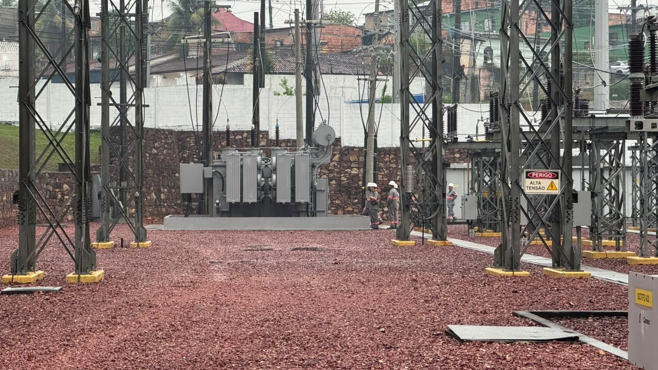 Âmbar Energia investe R$ 2,5 milhões e amplia capacidade da rede nas Zonas Norte e Oeste de Manaus