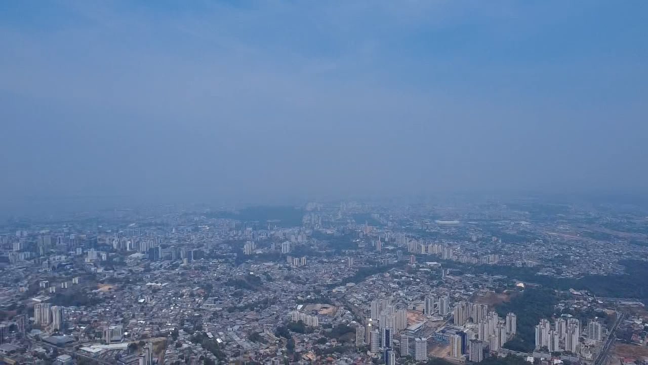 Manaus amanhece com qualidade do ar muito ruim e péssima em vários bairros