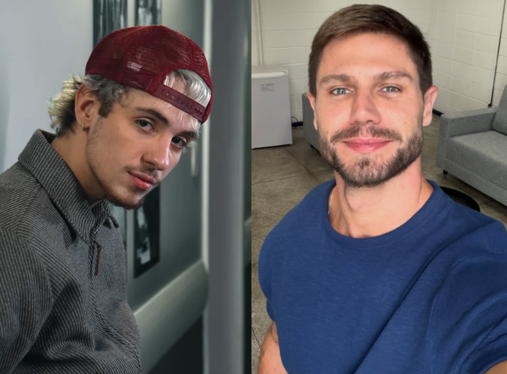Juliano Floss e Jonas Sulzbach são vítimas de deepfake com cenas íntimas
