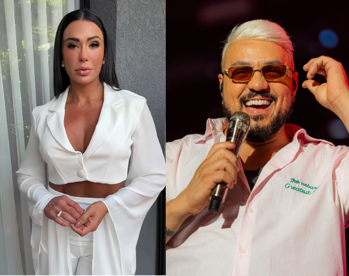 Gracyanne diz que não fala mais com Belo e manda recado: "Me tira das suas coisas"