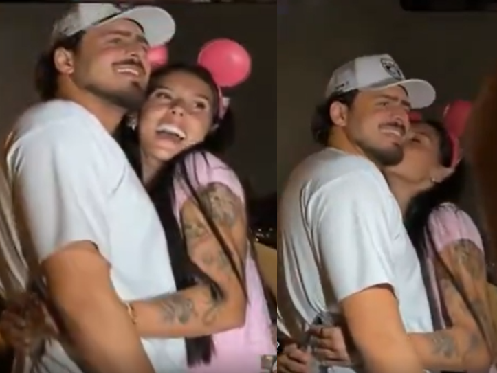 Tá rolando? Ana Castela e Jon Vlogs são vistos em clima de romance na Disney
