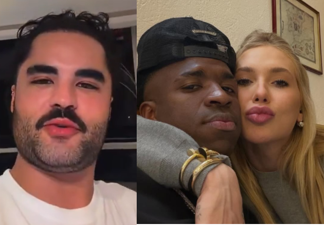 Lucas Guedez chama Vini Jr. de "babaca": "aprontou todas com minha amiga"