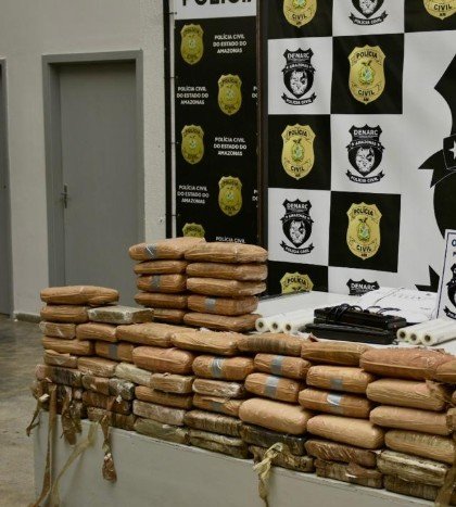 Denarc apreende 126 kg de drogas avaliadas em R$ 3 milhões em Manaus