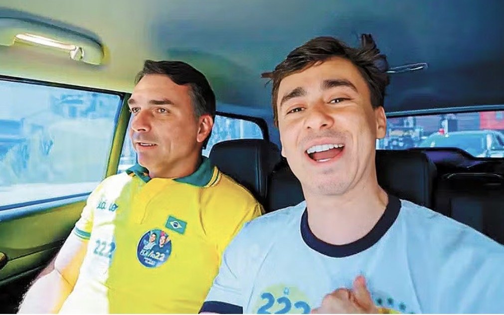 Flávio Bolsonaro, Nikolas e Pavanato cumprem agenda no ‘Bloquinho 22’ nesta segunda-feira na Ponta Negra