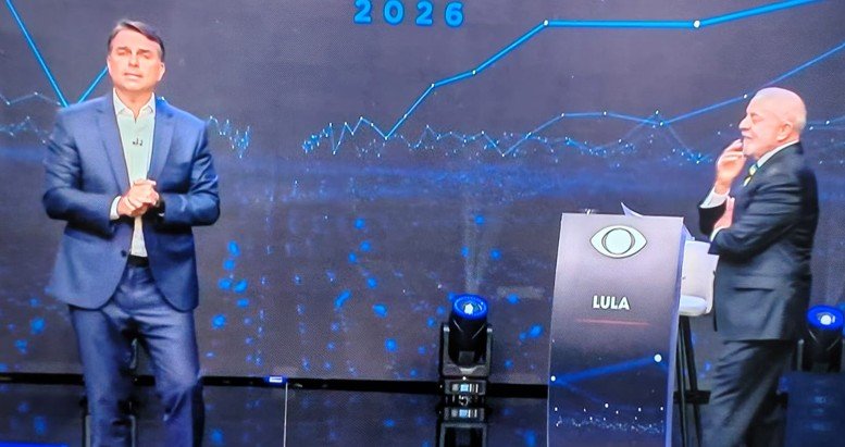 Lula e Flávio trocam acusações sobre INSS, Vorcaro e corrupção em debate na Band