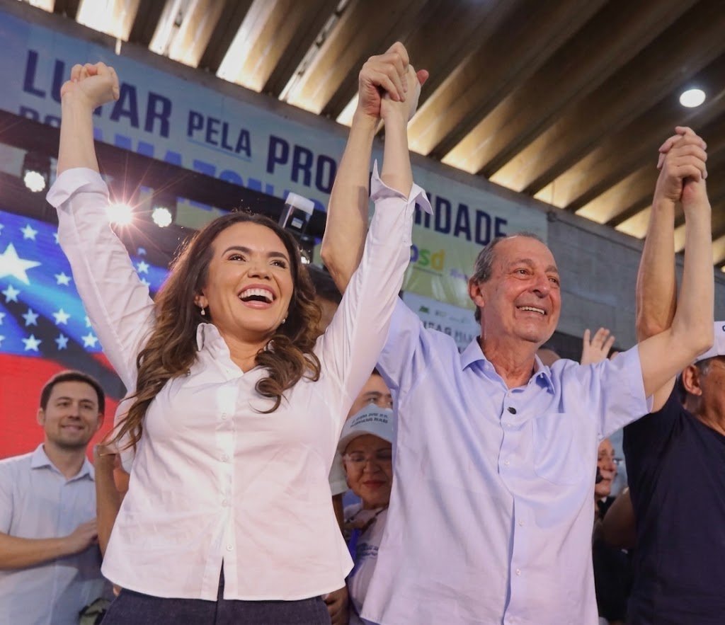 Alessandra Campelo faz história como primeira mulher eleita vice-governadora do Amazonas