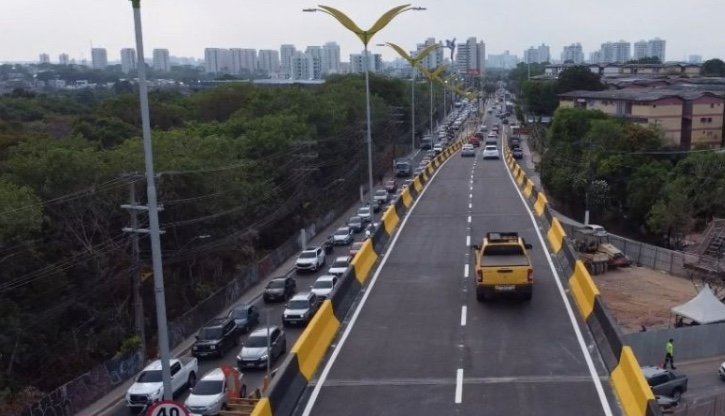 Manaus anuncia interdição noturna da alça superior do complexo viário Passarão a partir desta terça-feira