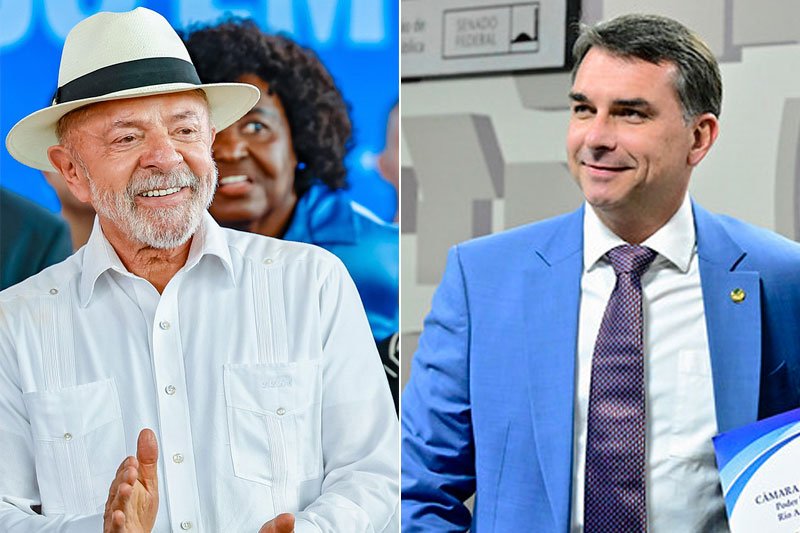 Flávio e Lula devem se enfrentar pela primeira vez no segundo turno em debate na Band