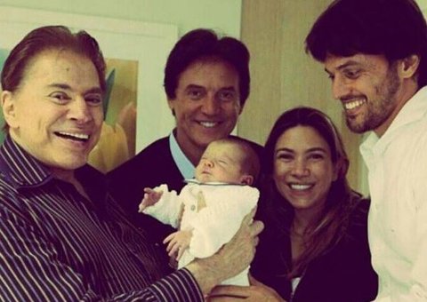 Silvio Santos paparica filho de Patrícia Abravanel