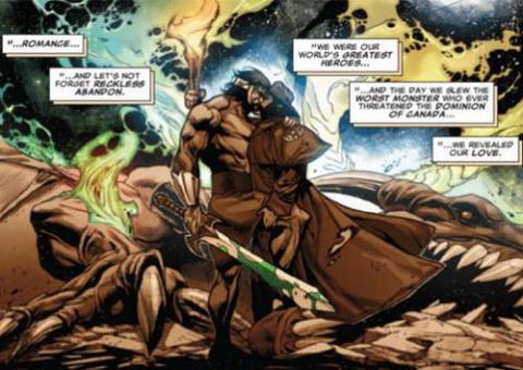 Wolverine e Hércules formam o novo casal