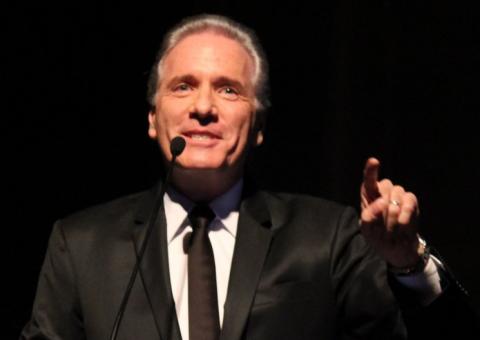 Roberto Justus apresenta palestra e diz que velhice está chegando