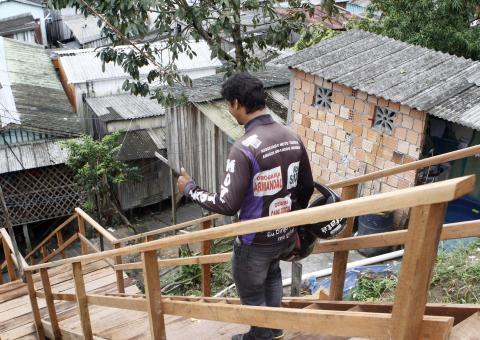 Depois de muita espera, moradores da Sharp têm solicitação atendida 