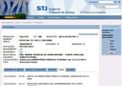 Inquérito que apura  saque irregular de precatório no Amazonas retorna para o MPF 