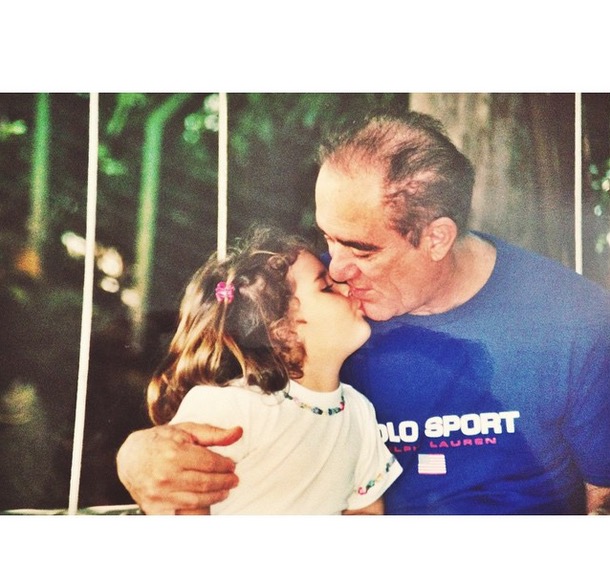 Renato Aragão recebe homenagem da filha 