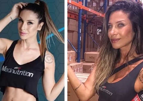 Antes e depois, Liz Benites impressiona com corpo escultural 