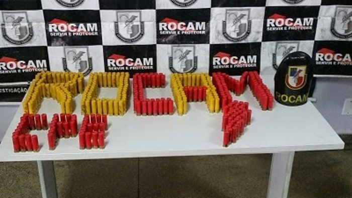Paiol com quase  mil cartuchos de diversos calibres é desarticulado
